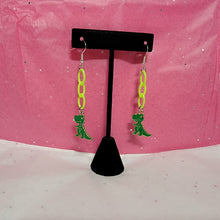 Load image into Gallery viewer, T-Rex Earrings
