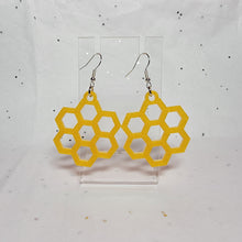 Load image into Gallery viewer, Honeycomb Earrings
