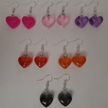 Load image into Gallery viewer, Pastel Heart Earrings
