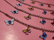 Load image into Gallery viewer, Butterflies Charm Bracelet
