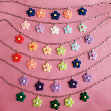 Load image into Gallery viewer, Paperclip Floral Chokers
