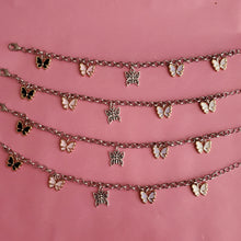 Load image into Gallery viewer, Butterflies Charm Bracelet
