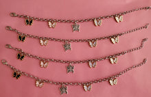 Load image into Gallery viewer, Butterflies Charm Bracelet

