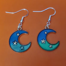 Load image into Gallery viewer, Color Moon Earrings
