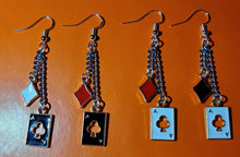 Load image into Gallery viewer, Playing Card Earrings
