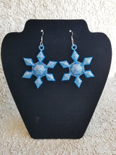 Load image into Gallery viewer, Snowflake Resin Earrings
