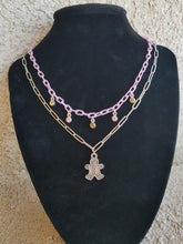 Load image into Gallery viewer, Gingerbread Stacked Choker
