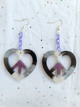 Load image into Gallery viewer, Peace &amp; Love Earrings
