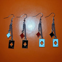Load image into Gallery viewer, Playing Card Earrings
